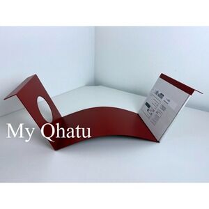 IKEA KOMPISHANG Book Display Stand Dark Red Metal 206.288.11 New